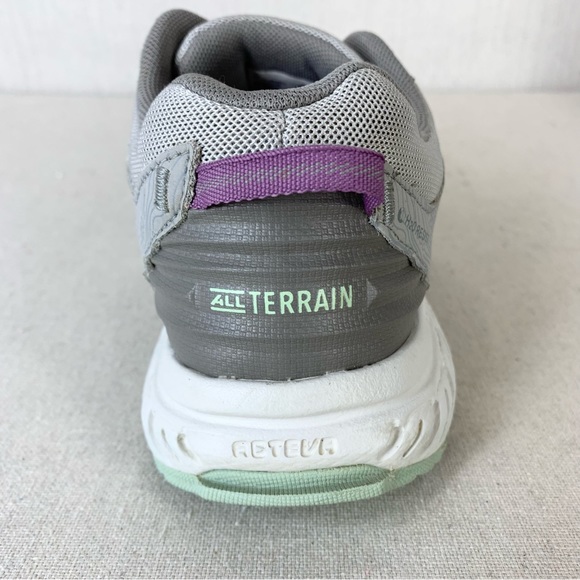 New Balance Women's 510 V4 Light Gray/Purple All Terrain Athletic Shoes - Size 8 - Picture 13 of 14